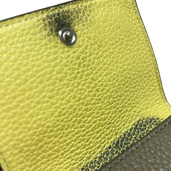 FENDI - Brown Leather Trifold Wallet 177-081225 - Picture 6 of 9